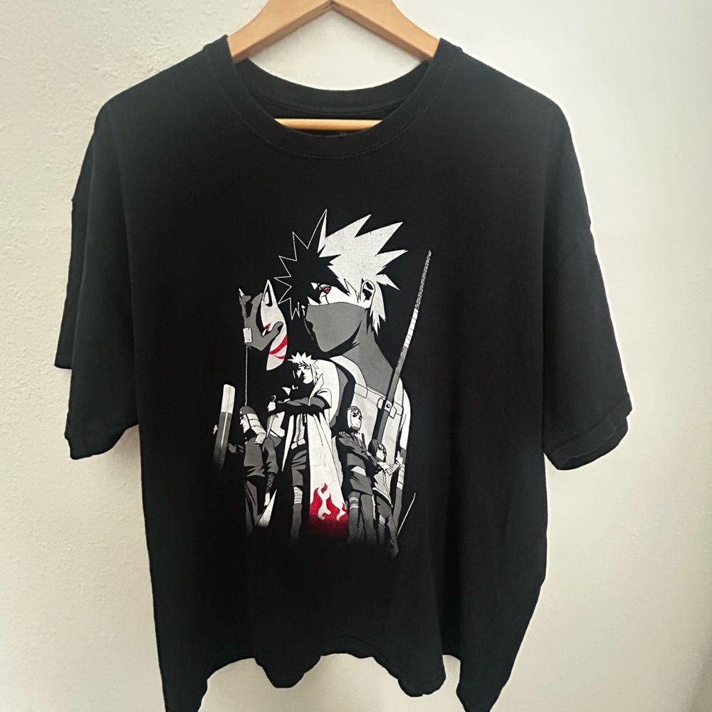 Ripple Junction Naruto Shippuden Black Tee